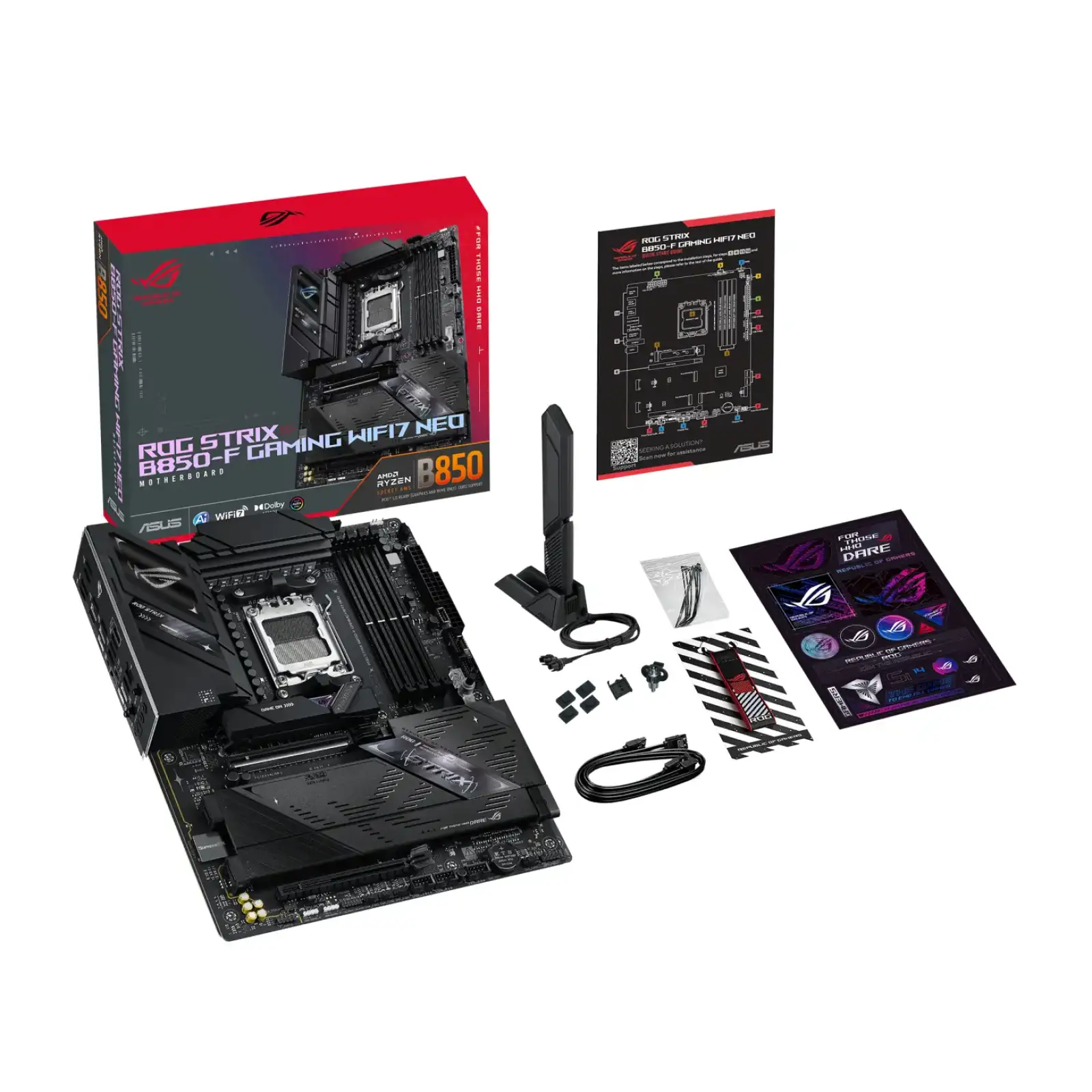 Материнська плата Asus ROG Strix B850-F Gaming WiFi7 Neo s-AM5 UA