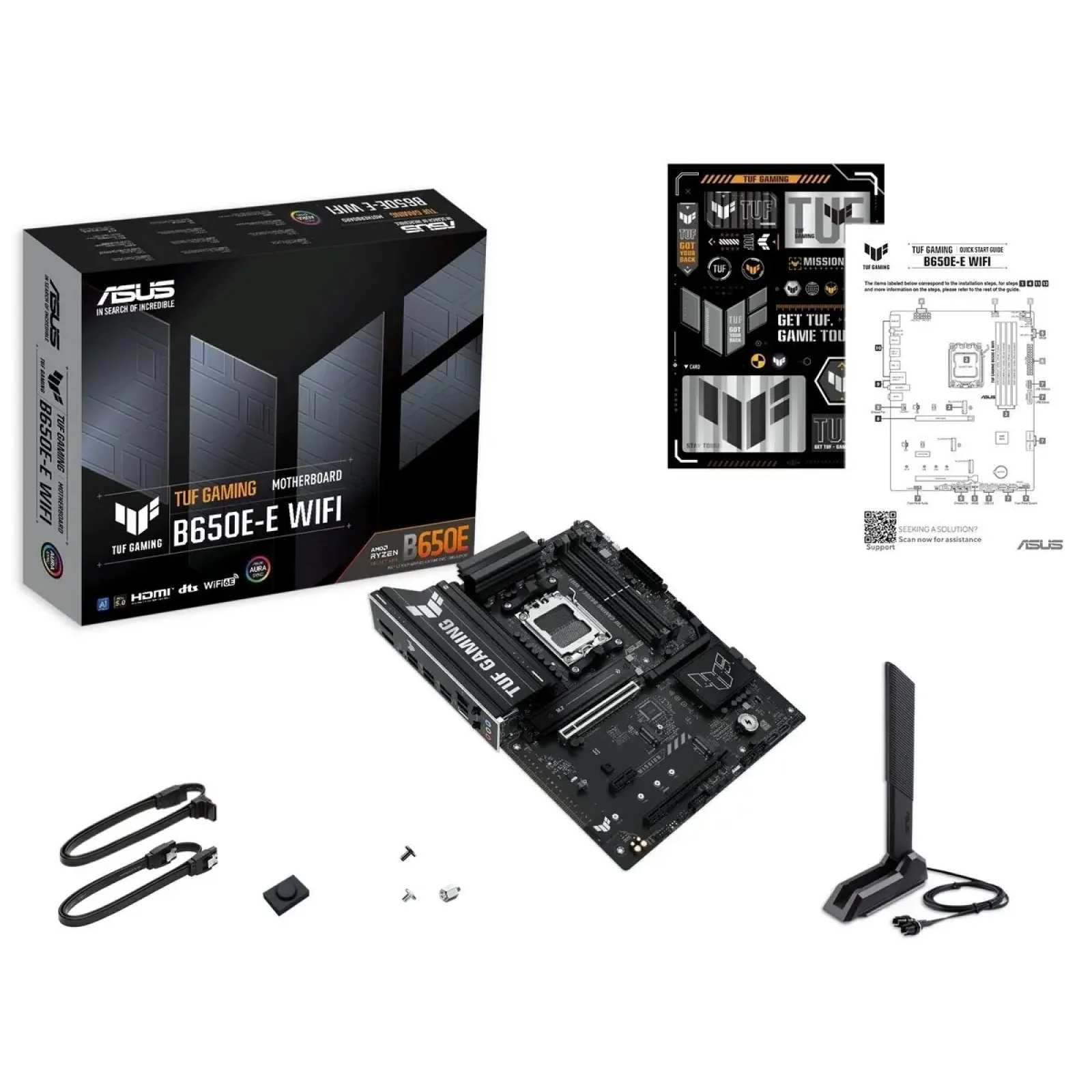 Материнская плата Asus TUF Gaming B650E-E WiFi Socket AM5 UA