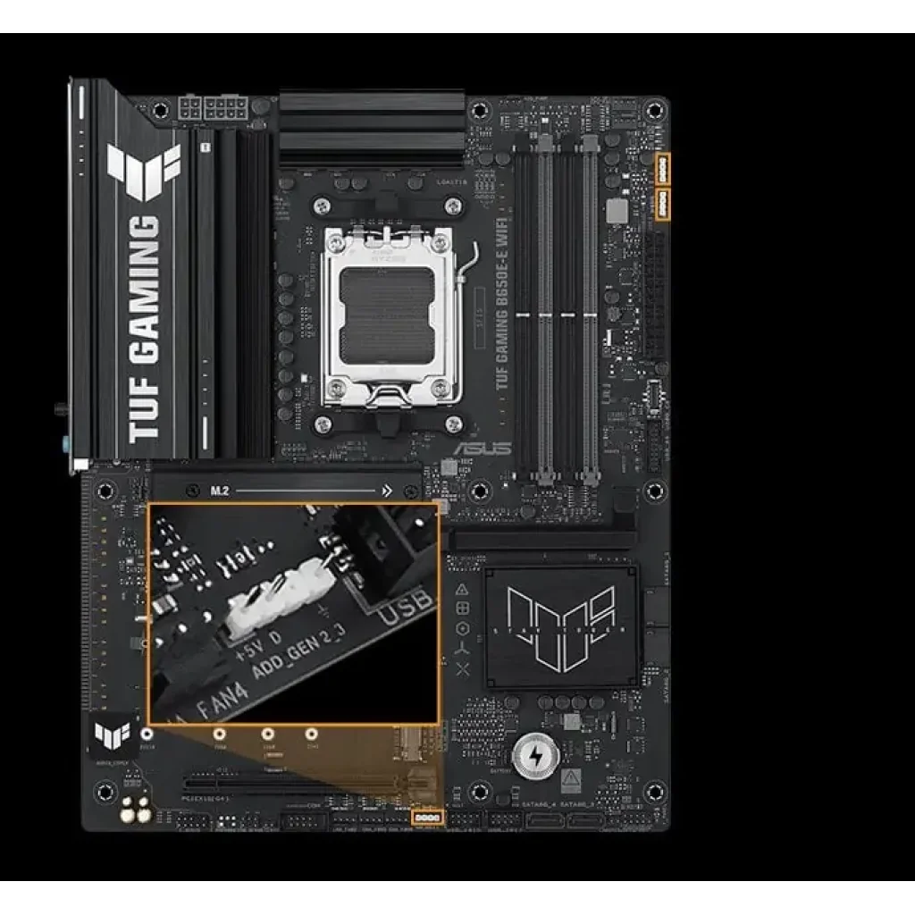 Материнская плата Asus TUF Gaming B650E-E WiFi Socket AM5 UA
