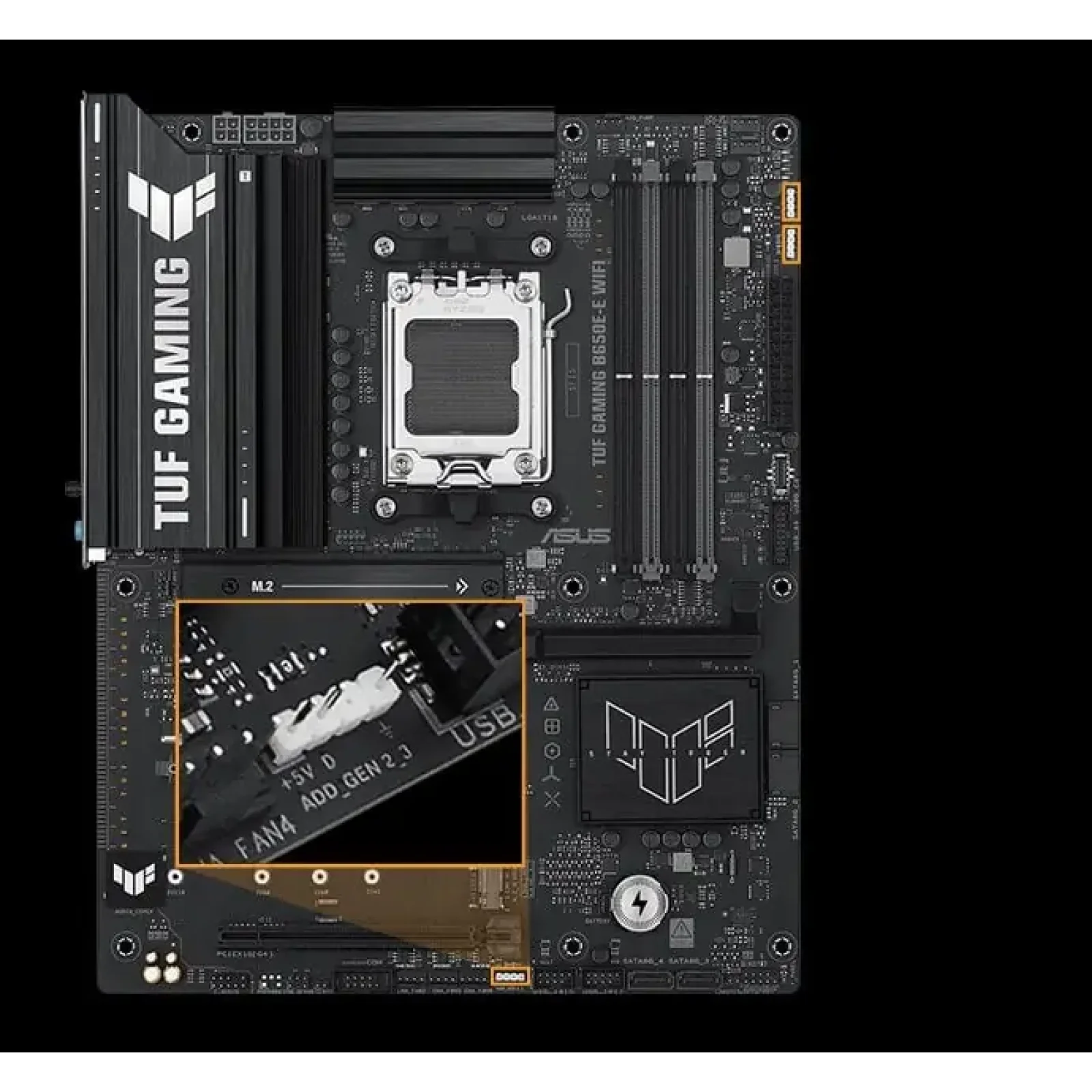 Материнская плата Asus TUF Gaming B650E-E WiFi Socket AM5 UA