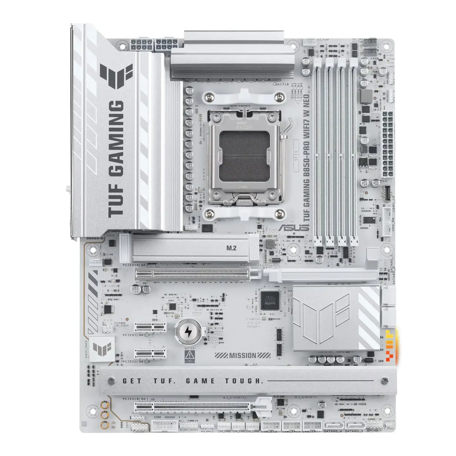 Материнская плата Asus TUF Gaming B850-Pro WiFi7 White Neo s-AM5 UA