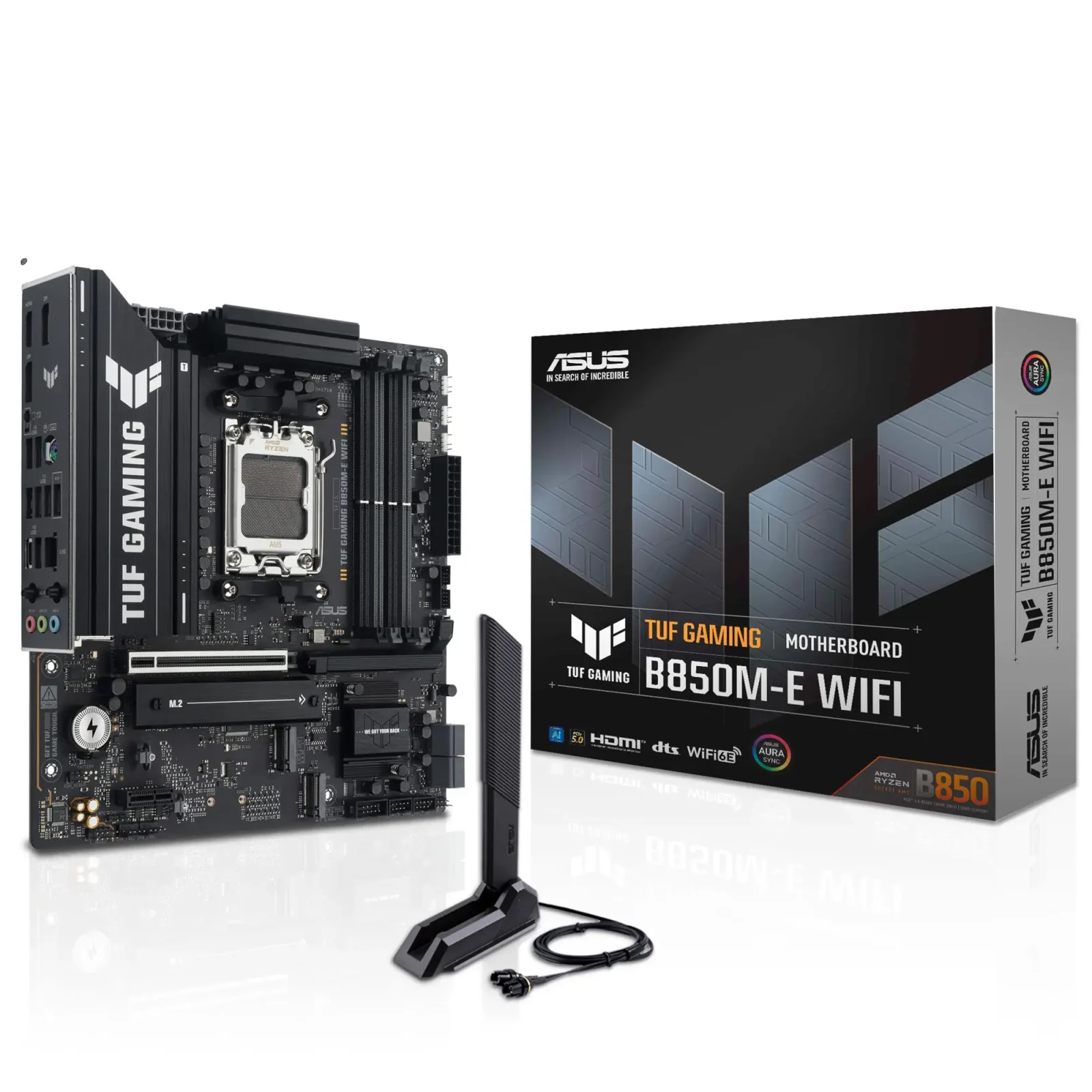 Материнська плата Asus TUF Gaming B850M-E WiFi Socket AM5 UA