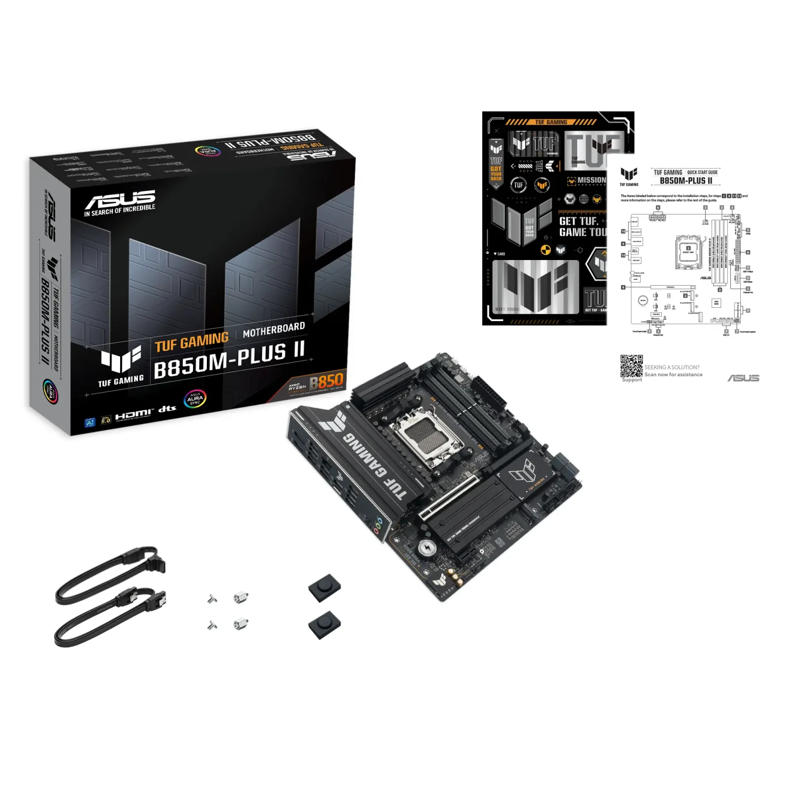 Материнская плата Asus TUF Gaming B850M-Plus II Socket AM5 UA