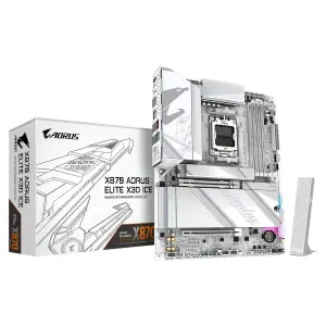 Материнская плата Gigabyte X870 Aorus Elite X3D Ice Socket AM5 UA