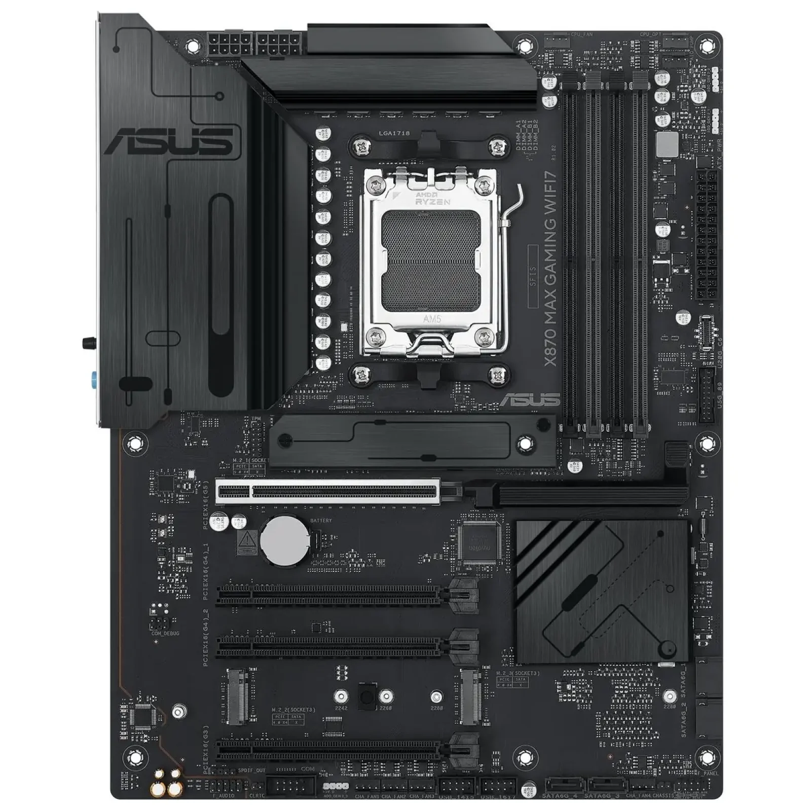 Материнська плата Asus X870 Max Gaming WiFi7 Socket AM5 UA