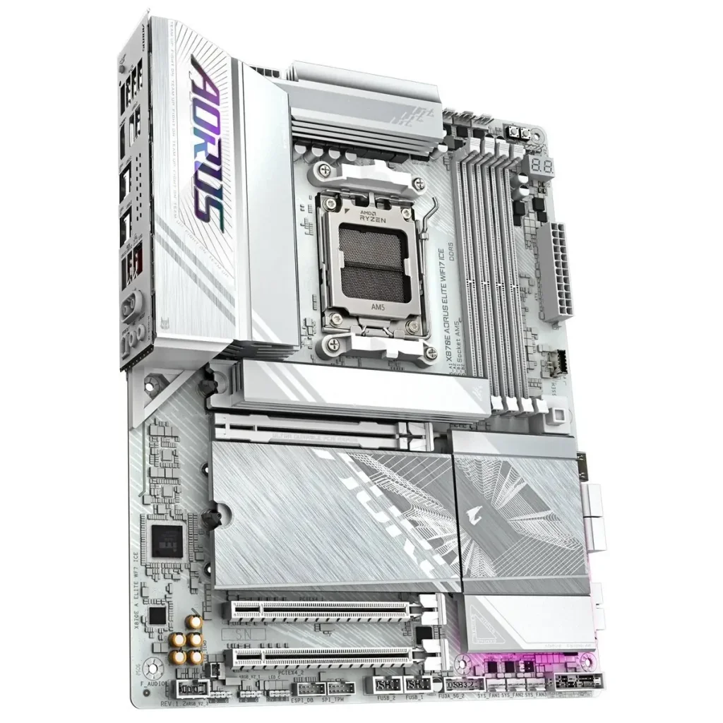 Материнская плата Gigabyte X870E Aorus Elite WiFi7 Ice Socket AM5 UA