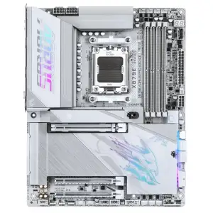 Материнська плата Gigabyte X870E Aorus Pro X3D Ice Socket AM5 UA