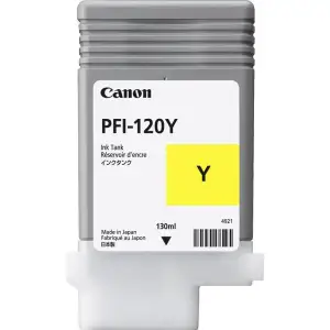 Картридж CANON (PFI-120Y) iPF200/205/300/305, Yellow (2888C001) UA