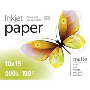 Фотопапір PrintPro матова 190г/м2 10x15см 500л (PME1905004R) UA