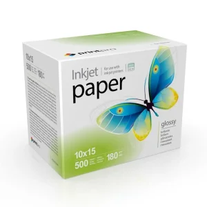 Фотобумага PrintPro глянцевая 180г/м2 10x15см 500л (PGE1805004R) UA