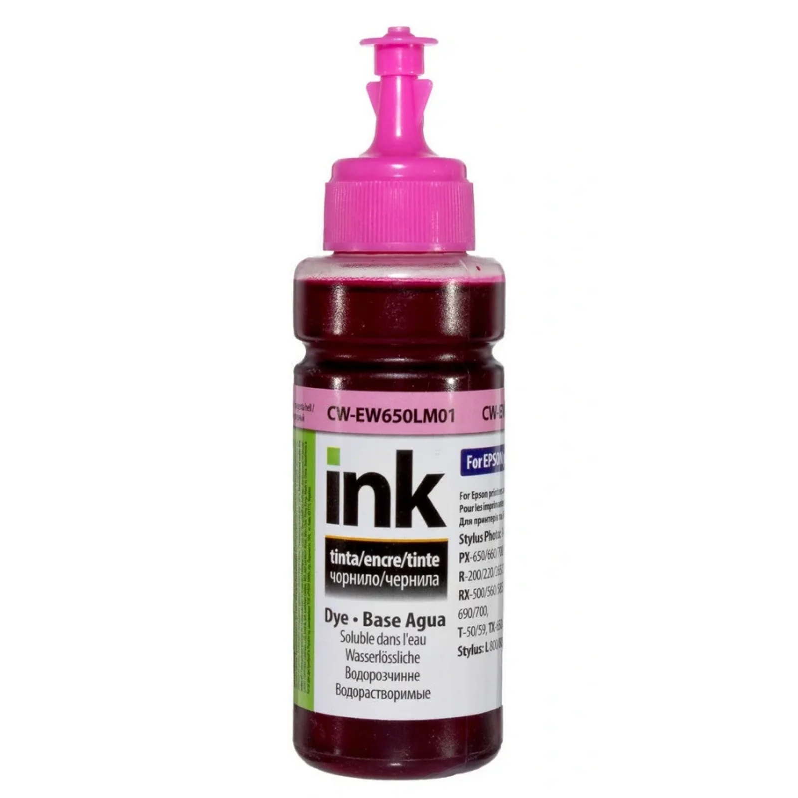 Чернила CW Epson TX650 (Light Magenta) (CW-EW650LM01) 100мл UA