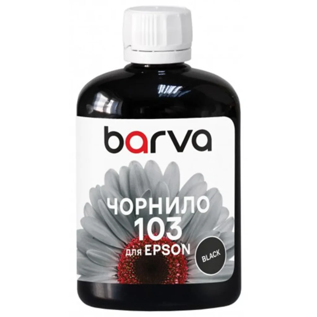 Чорнила Barva Epson 103 BK (Black) (E103-690) 100 мл UA