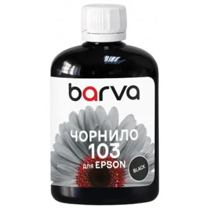 Чорнила Barva Epson 103 BK (Black) (E103-690) 100 мл UA