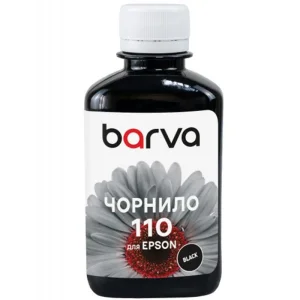 Чорнила Barva Epson 110 BK (Black) (E110-725) 180 мл UA
