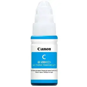 Чернила Canon GI-490 Pixma G1400/G2400/G3400 (Cyan) (0664C001) 70мл UA