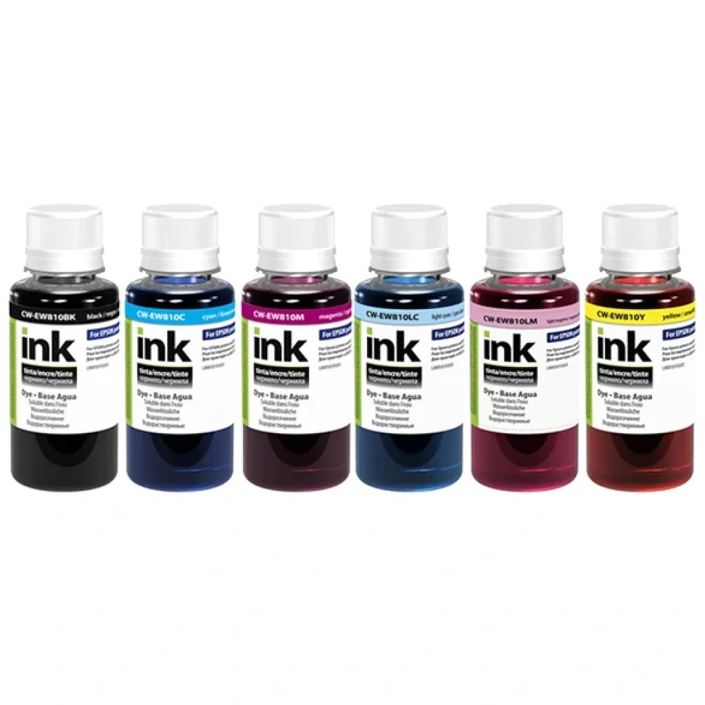 Комплект чорнил CW Epson L800/810/850 BK/С/LC/LM/M/Y (CW-EW810SET01) 6*100г UA
