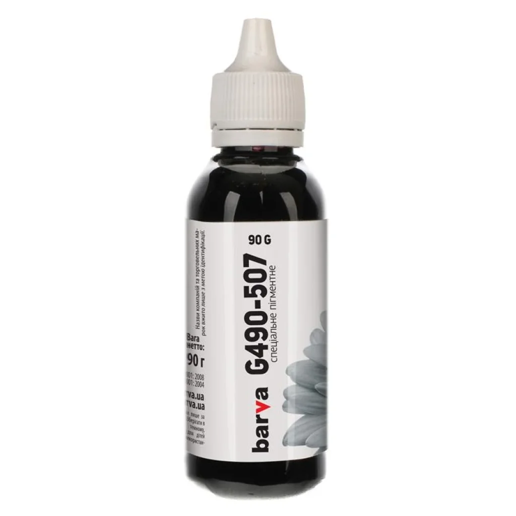 Чернила Barva Canon PIXMA GI-490 (G1400/G2400/G3400) (G490-507) Black Pigment, 90 г UA