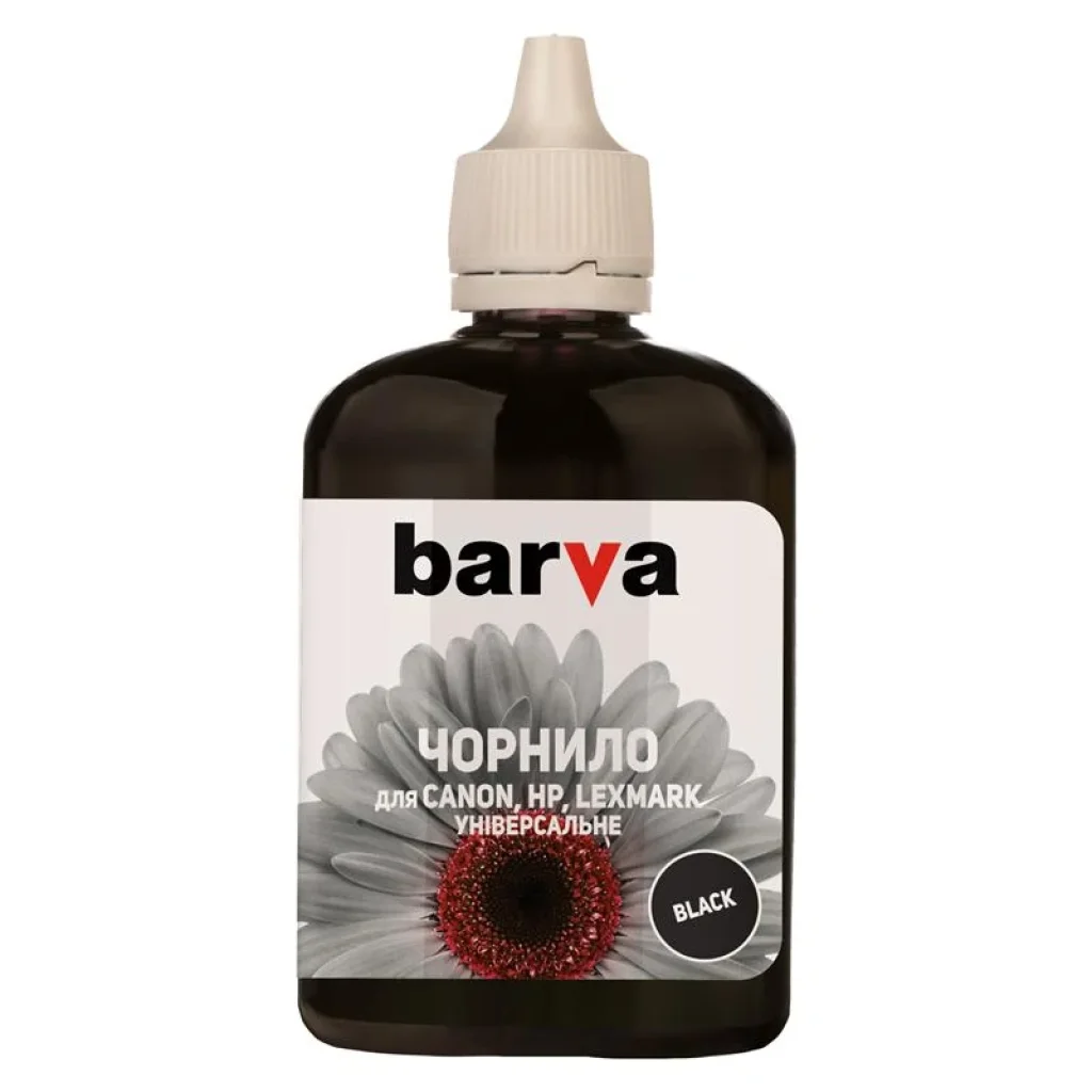 Чернила Barva Canon/HP/Lexmark Универсальные №4 (Black) (CU4-471) 90 г UA