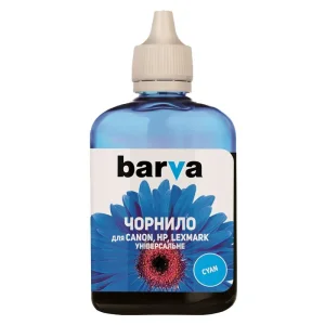Чорнила Barva Canon/HP/Lexmark Універсальні №4 (Cyan) (CU4-472) 90 г UA