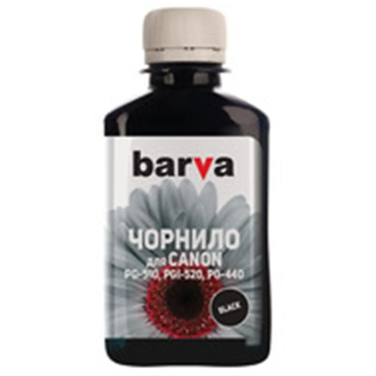 Чернила Barva Canon PGI-520/PG-510 (MG2140/MP230/MP280) (C520-089) Black Pigment, 180 г UA