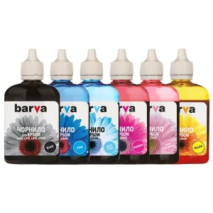 Комплект чернил Barva EPSON L800/L810/L850/L1800 B/C/M/Y/LC/LM (T6731) (L800-090-MP) 6х90 г UA
