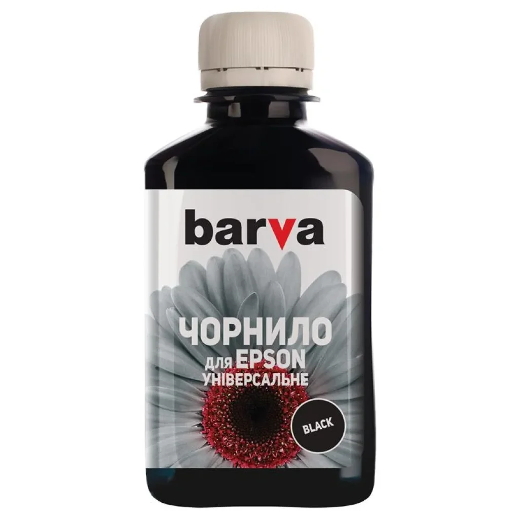 Чорнила Barva EPSON Універсальні №1 (Black) (EU1-451) 180 г UA