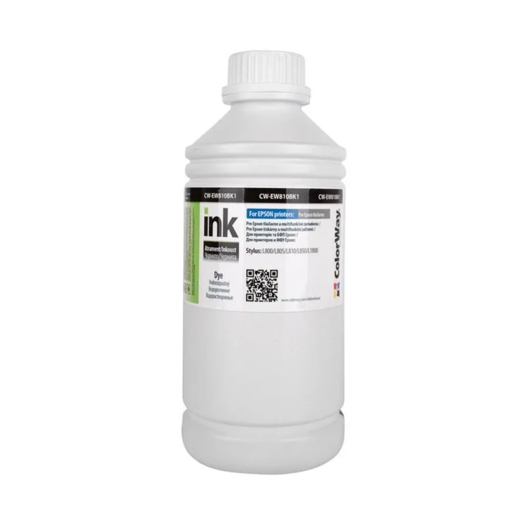 Чорнила CW Epson L800/L810/L850 (Black) (CW-EW810BK1) 1л UA