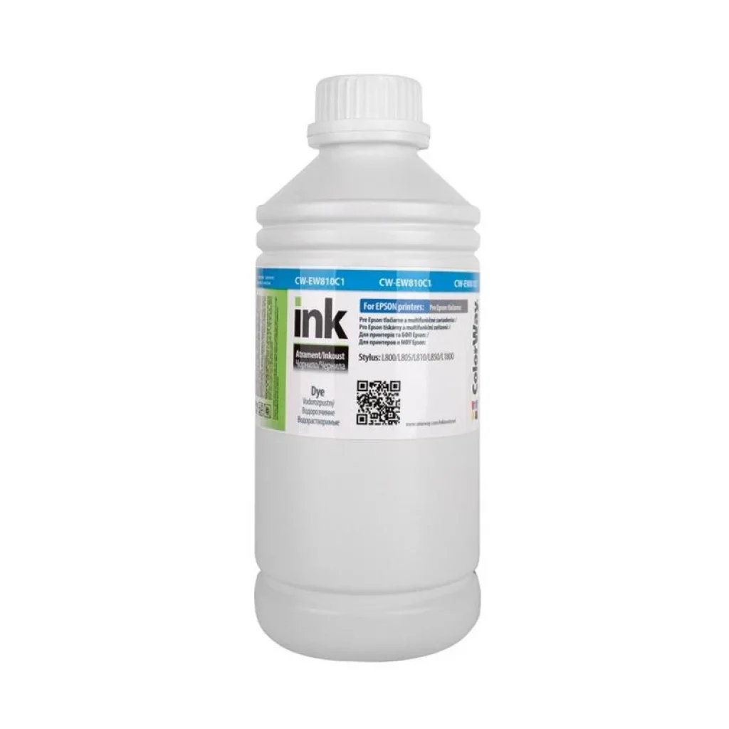 Чорнила CW Epson L800/L810/L850 (Cyan) (CW-EW810C1) 1л UA