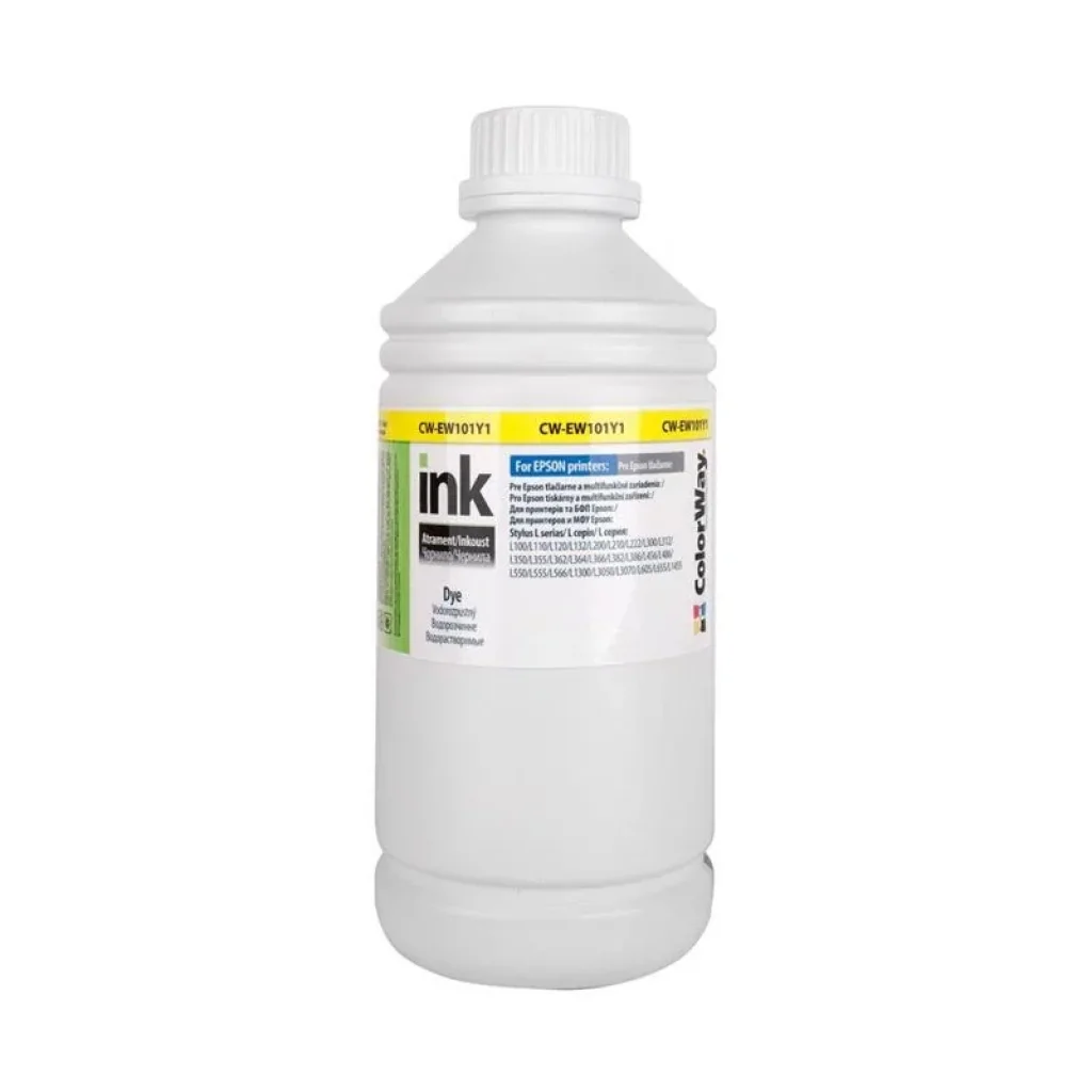 Чернила CW EPSON L100/L200 Yellow (CW-EW101Y1) 1л UA