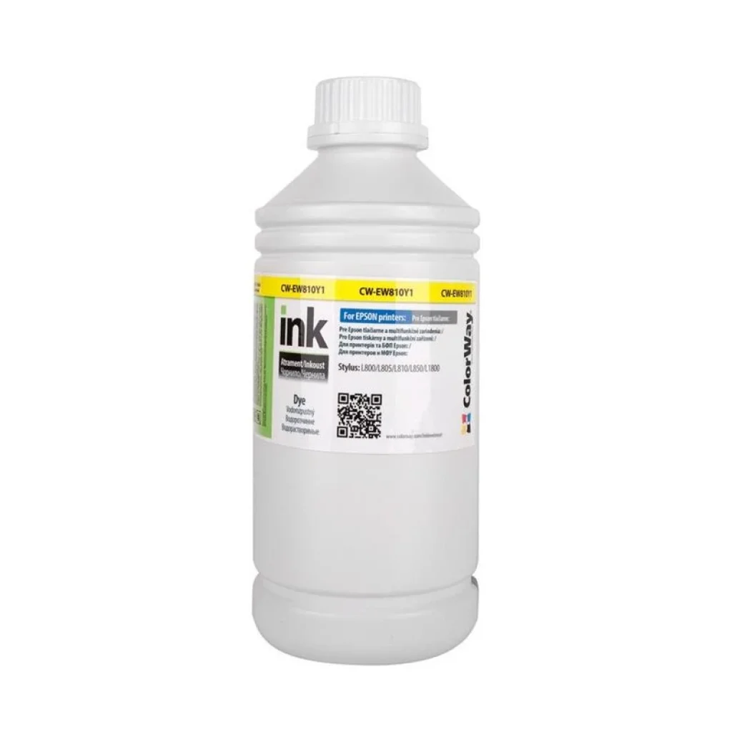 Чорнила CW Epson L800/L810/L850 (Yellow) (CW-EW810Y1) 1л UA