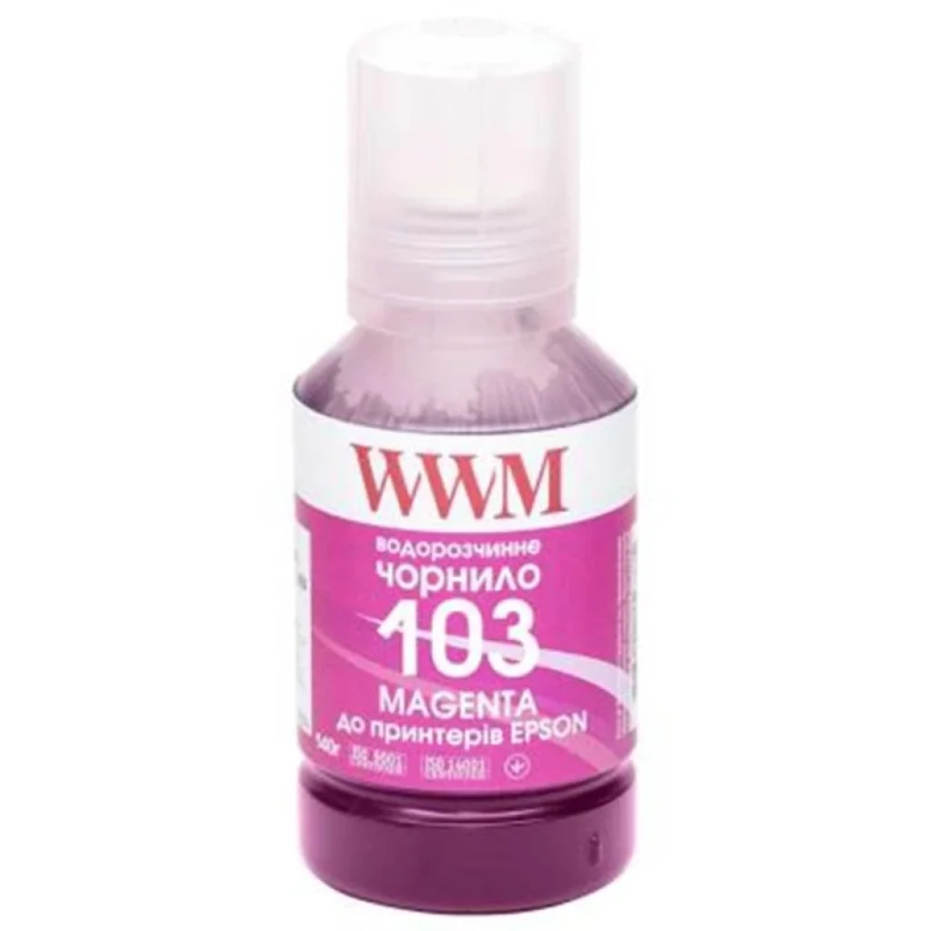 Чернила WWM Epson L3100/3110/3150 (Magenta) (E103M) 140г UA