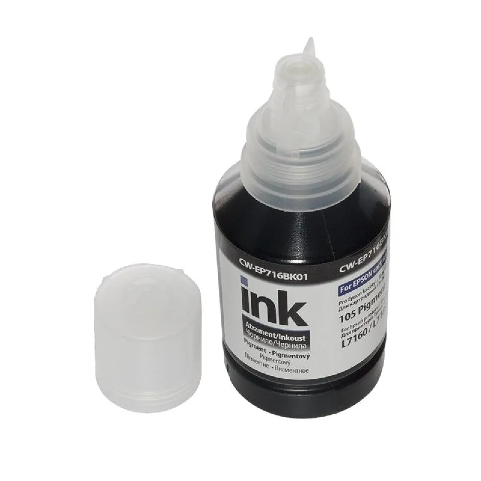 Чернила CW Epson L-7160/7180 (Black Pigment) (CW-EP716BK01) 140мл UA