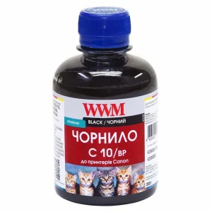 Чорнила WWM для CANON PG-510/512/PGI-520Bk/PGI-425PGBk (Black Pigmented) C10/BP 200г UA