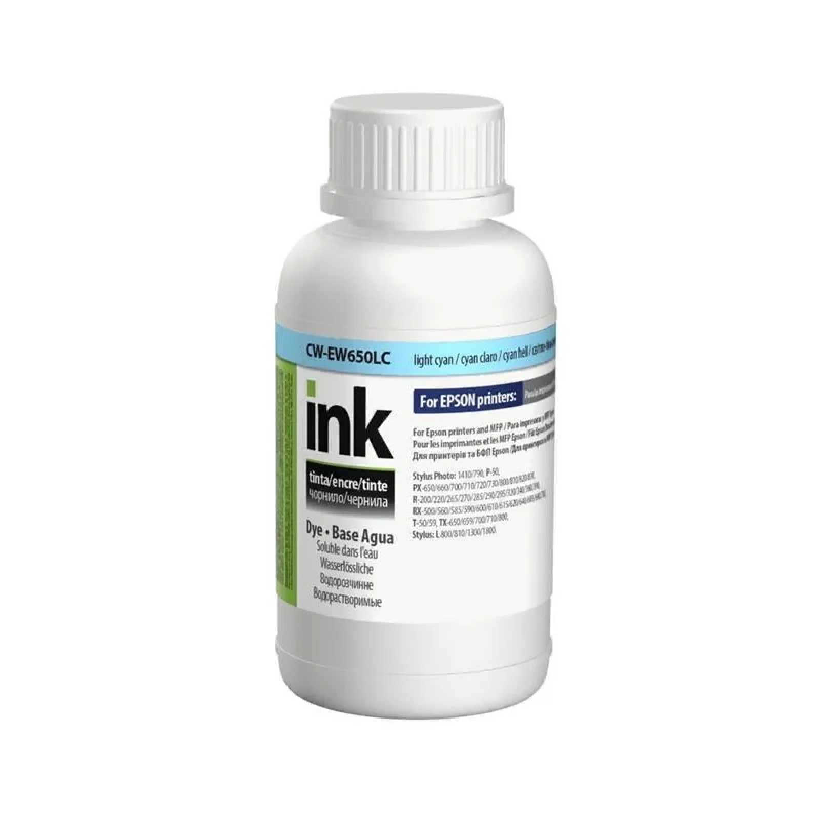 Чернила CW Epson TX650 (Light Cyan) (CW-EW650LC02) 200мл UA
