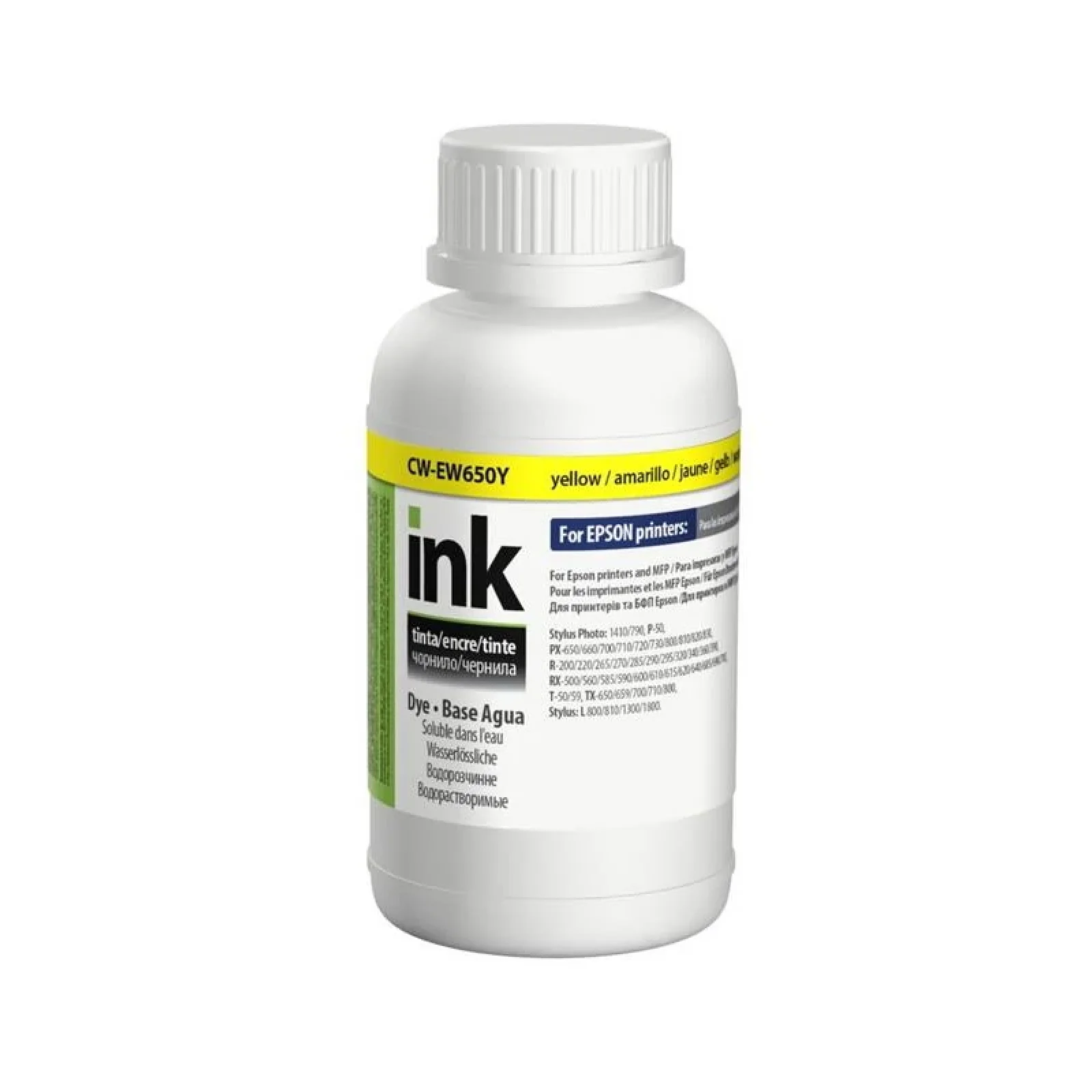 Чернила CW Epson TX650 (Yellow) (CW-EW650Y02) 200мл UA