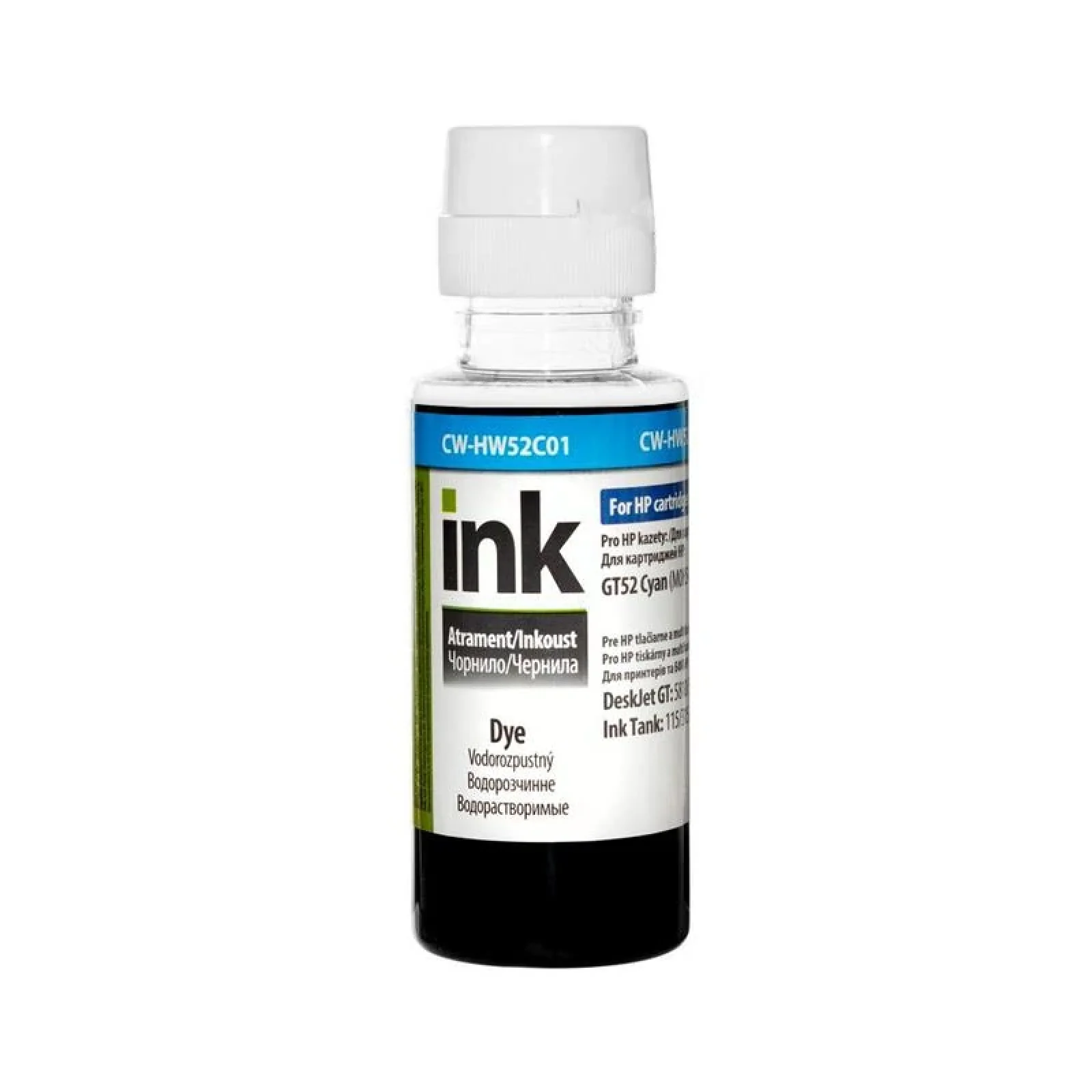 Чернила CW HP Ink Tank 115/315/415 (Cyan) (CW-HW52C01) 100мл UA
