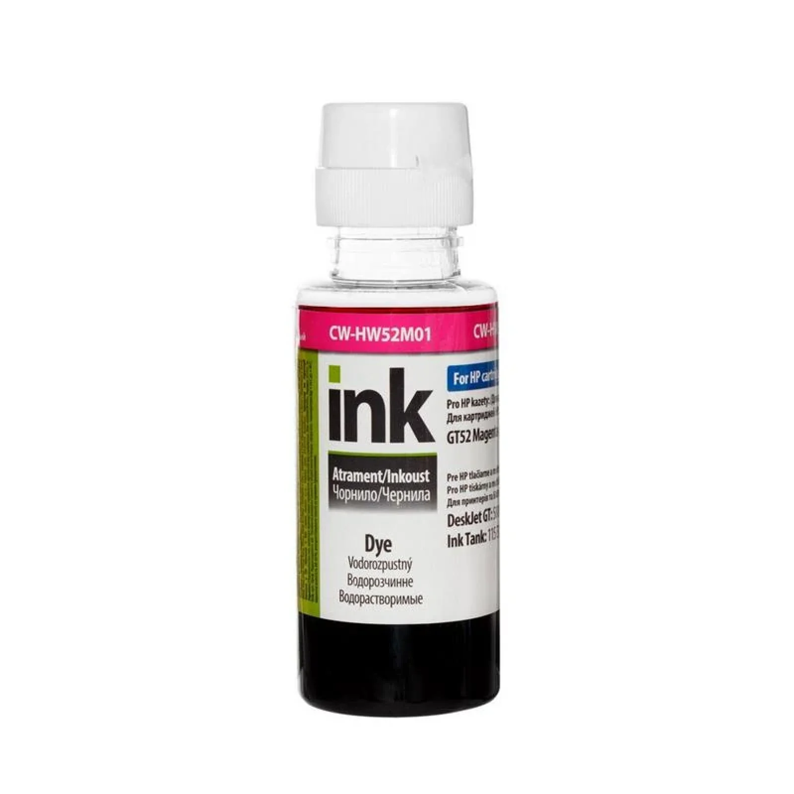 Чернила CW HP Ink Tank 115/315/415 (Magenta) (CW-HW52M01) 100мл UA