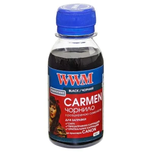 Чорнила WWM Canon Universal Carmen Black (CU/B-2) 100г UA
