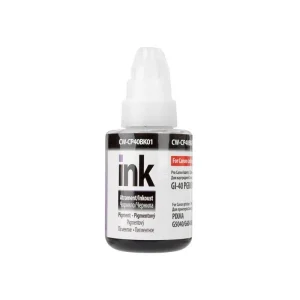 Чорнила CW Canon GI-40 PIXMA GM2040/G5040/G604 (CW-CP40BK01) Black Pigment, 135мл UA