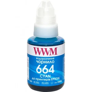 Чернила WWM Epson L110/210/300 Cyan (E664C) 140г UA
