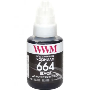 Чорнила WWM Epson L110/210/300 Black (E664B) 140г UA