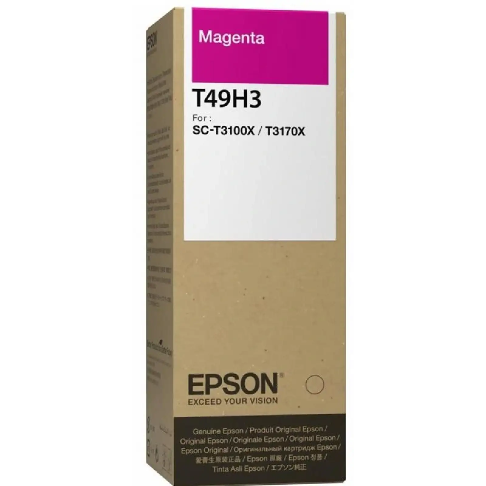 Контейнер с чернилами EPSON SC-T3100x (T49H3) (C13T49H300) Magenta UA