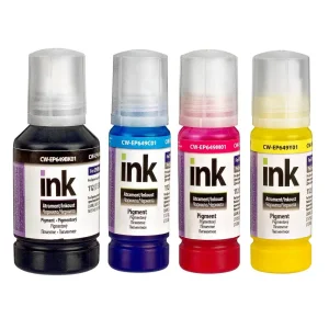 Комплект чернил CW Epson EP649 BK/С/M/Y (CW-EP649SET01) 127мл+3*70мл UA