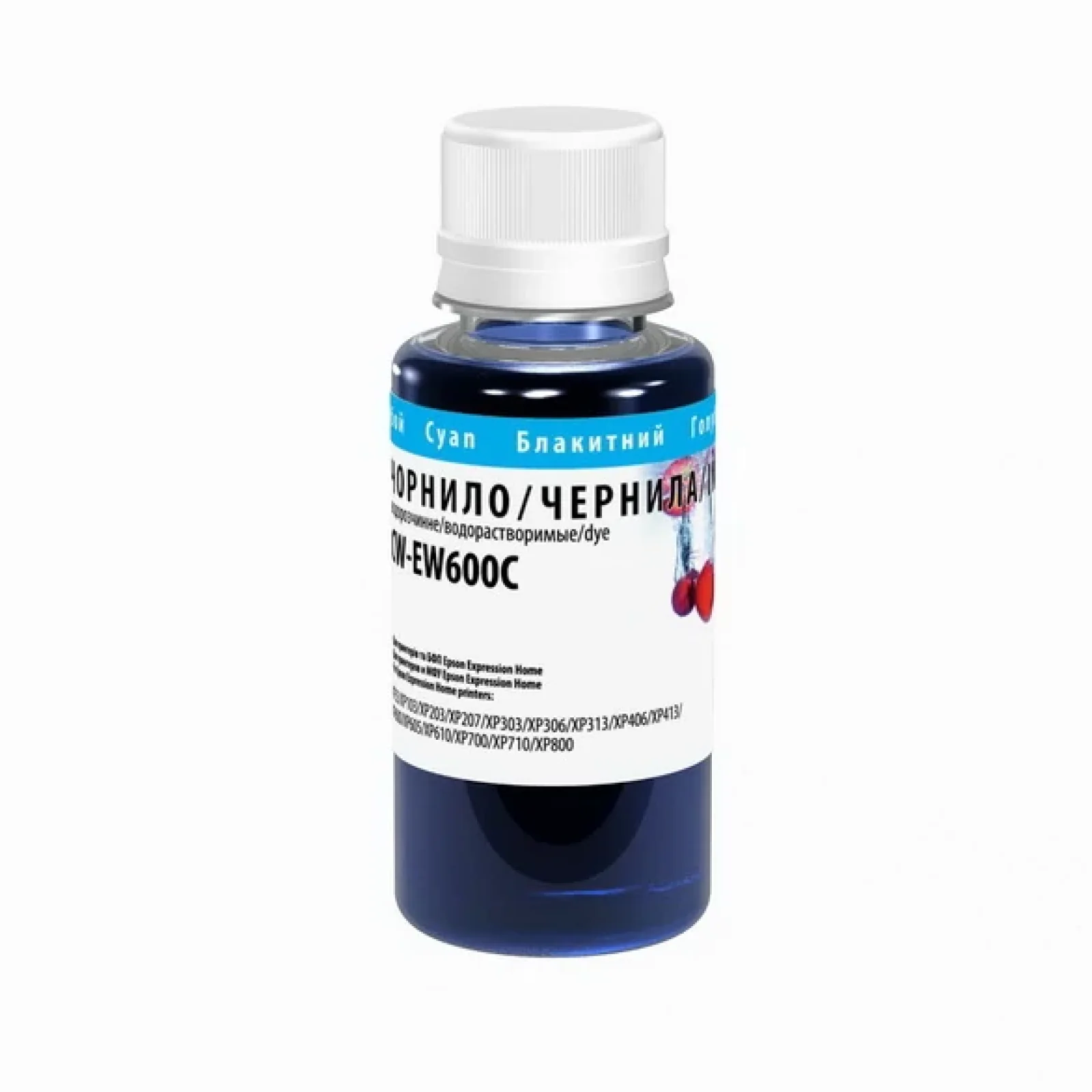 Чернила CW Epson XP103/600 (Cyan) (CW-EW610C01) 100мл UA