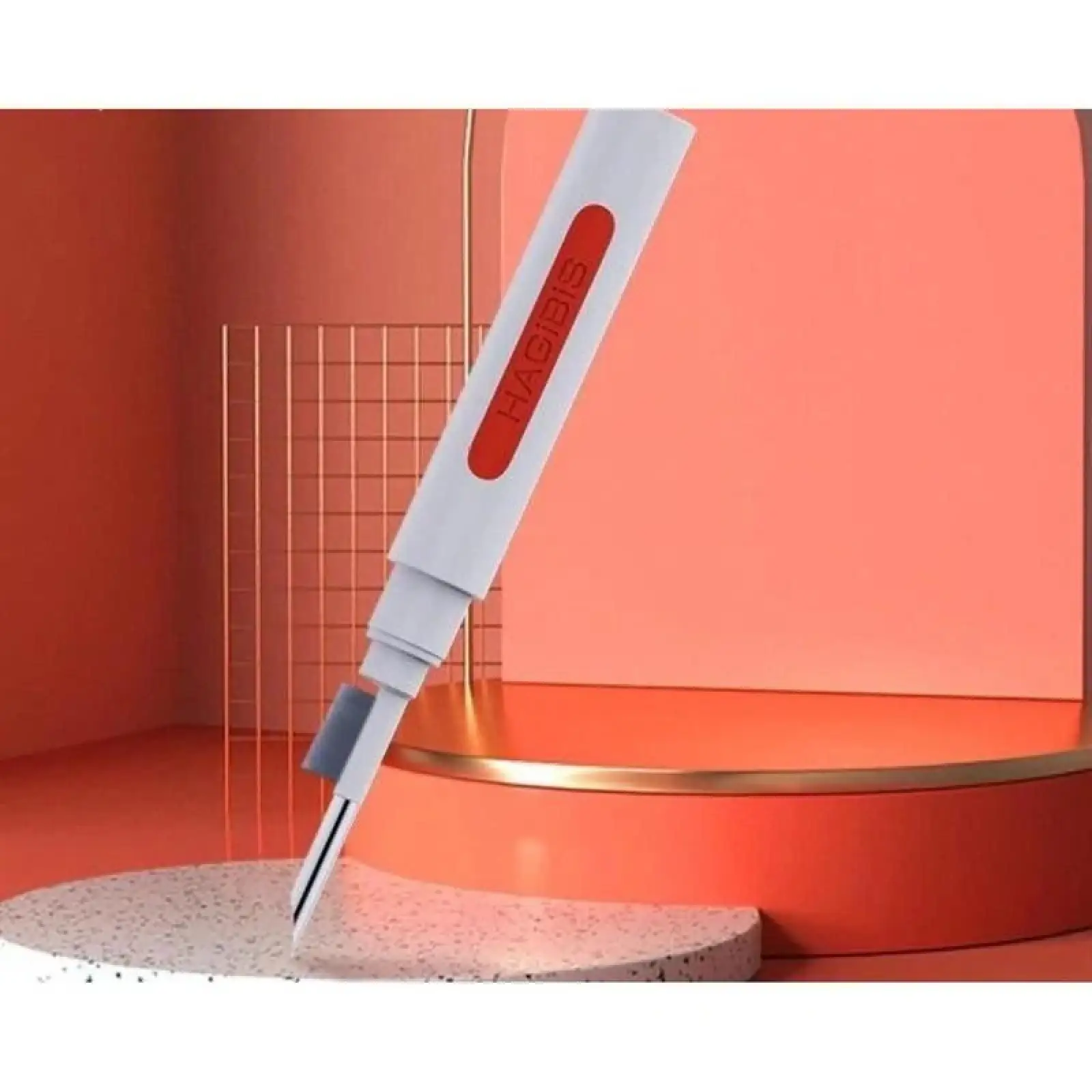 Набір для чищення гаджетів та електроніки XoKo Clean set 001 White/Red (XK-CS001-WH)