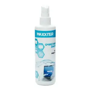 Очищающий спрей Maxxter для дисплеев, 250 мл (CS-SCR250-01) UA