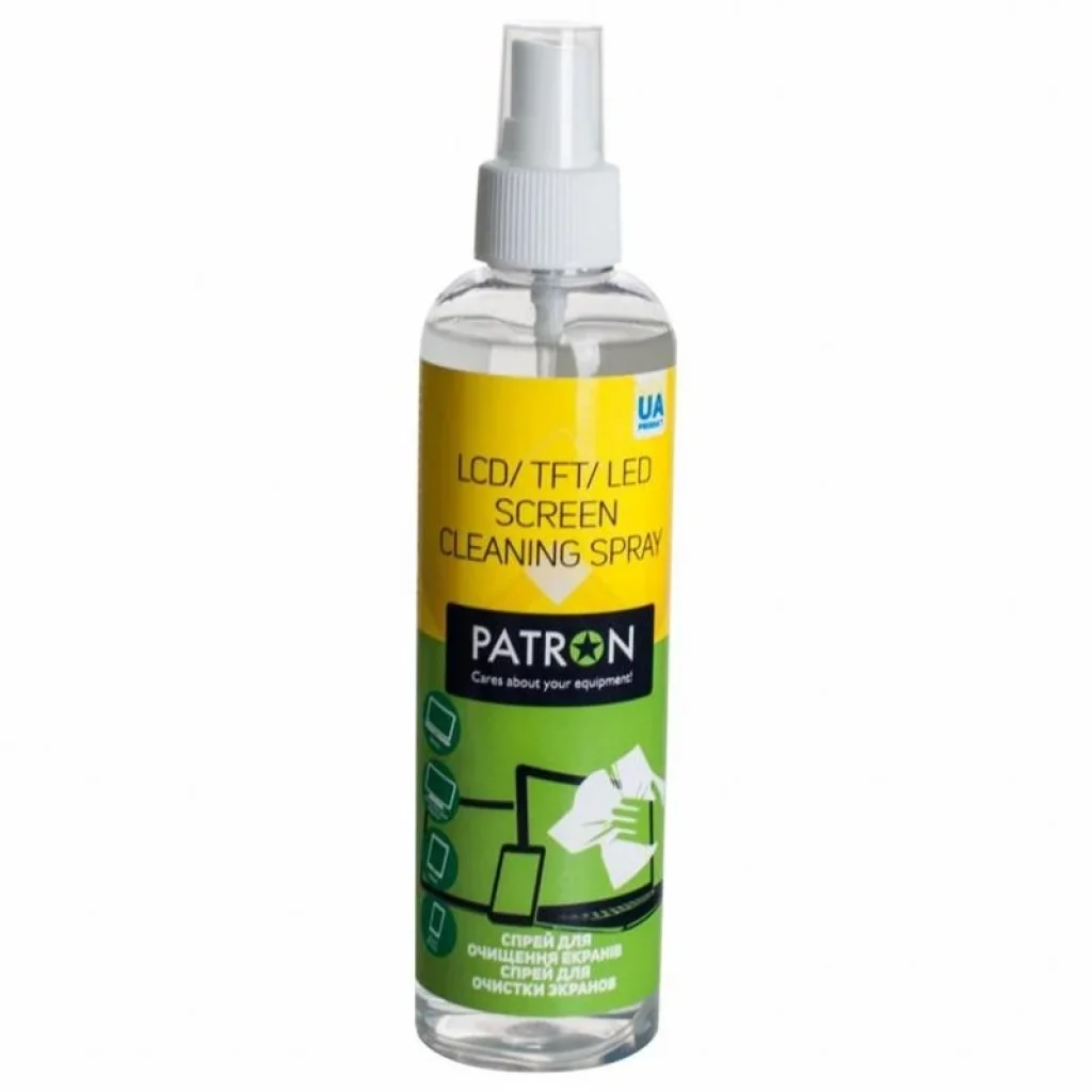 Спрей Patron (F3-001) для очистки TFT/LCD/LED/Plasma экранов, 250 мл, CS-PN-F3-001