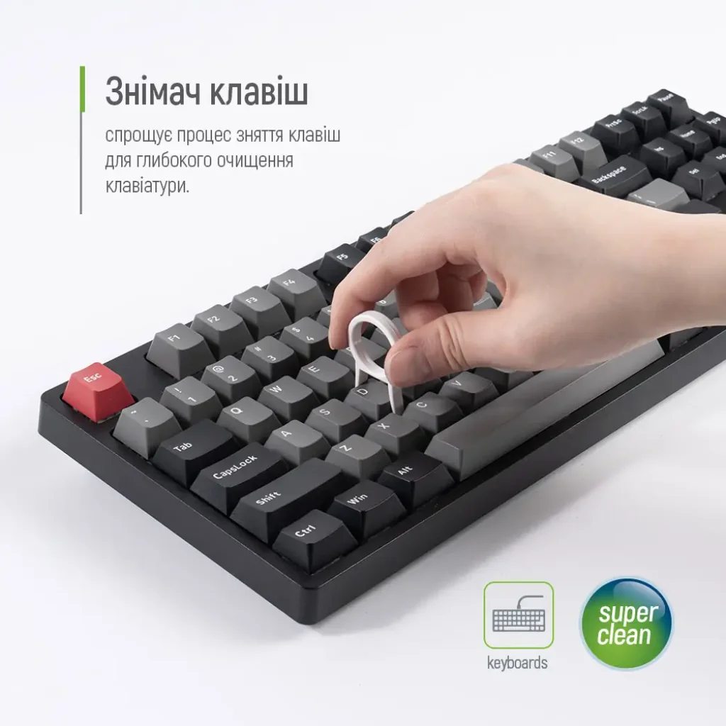 Набір для чищення ColorWay 10 в 1 для очищення навушників/клавіатури (CW-1111) UA