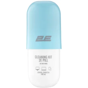 Набір для чищення 2E Pill (2E-SK140BL) LED/LCD + серветка 20х20 см White/Blue UA