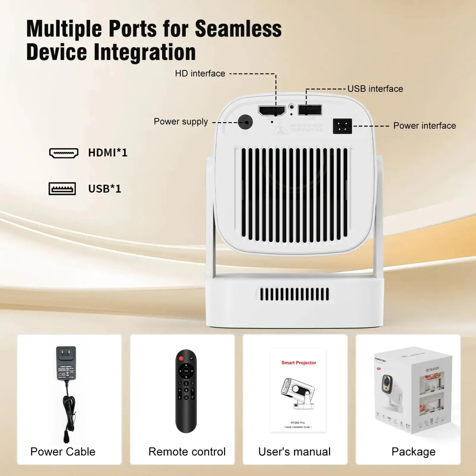 Проєктор Magcubic HY310 UA